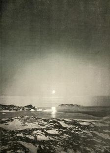 The Full Moon in the Time of Autumn Twilight c1908, (1909)