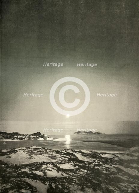 'The Full Moon in the Time of Autumn Twilight', c1908, (1909).  Artist: Unknown.