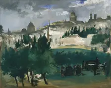 The Funeral, ca. 1867. Creator: Edouard Manet