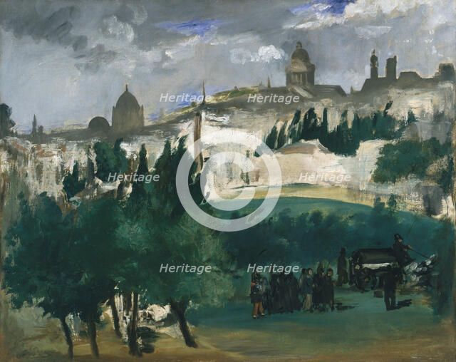 The Funeral, ca. 1867. Creator: Edouard Manet.