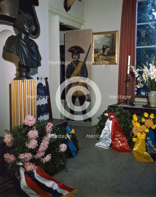 The funeral of Count Folke Bernadotte, Gustav Vasa Church, Stockholm, Sweden, 1948. Creator: Göran Algård.