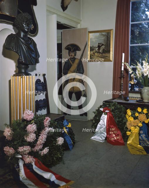 The funeral of Count Folke Bernadotte, Gustav Vasa Church, Stockholm, Sweden, 1948. Artist: Göran Algård