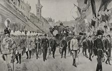 The funeral of Empress Elisabeth of Austria (1837-1898), Vienna, Austria, 1898. Creator: Unknown