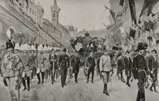 The funeral of Empress Elisabeth of Austria (1837-1898), Vienna, Austria, 1898. Creator: Unknown