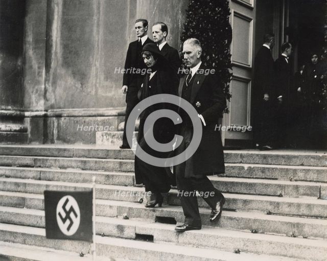 The funeral of Engelbert Dollfuss, Austrian politician, 2 August 1934. Creator: Unknown.