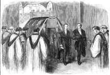 The Funeral of His Late Royal Highness the Prince Consort: reception of the body of the..., 1861. Creator: Unknown