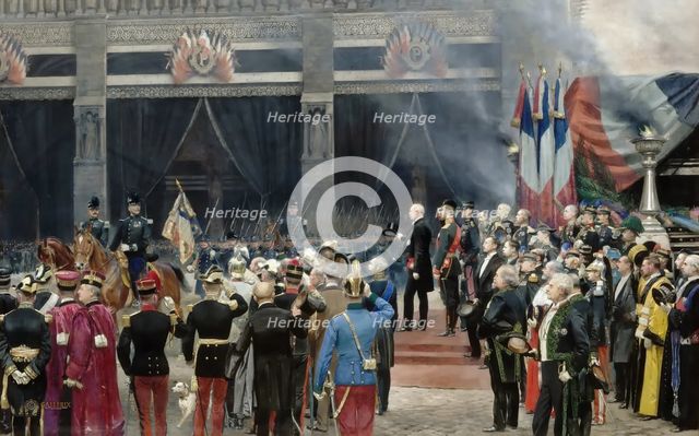 The Funeral of Louis Pasteur, October 5, 1895, 1897.