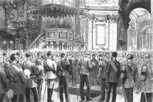 'The Funeral of Lord Napier of Magdala; The Ceremony in St. Paul's Cathedral 1890. Creator: Unknown