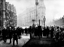 The Funeral of Mr. Gladstone: ...the Duke of Connaught, Duke of Cambridge...Westminster Abbey, 1898. Creator: SB Bolas & Co