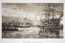 The Funeral of Queen Victoria Portsmouth, 1st February 1901. Artist: Charles John De Lacy