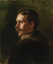 The Fur Coat, ca. 1898. Creator: Alice Pike Barney
