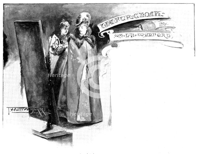The Fur Cloak, 1898. Creator: Unknown.