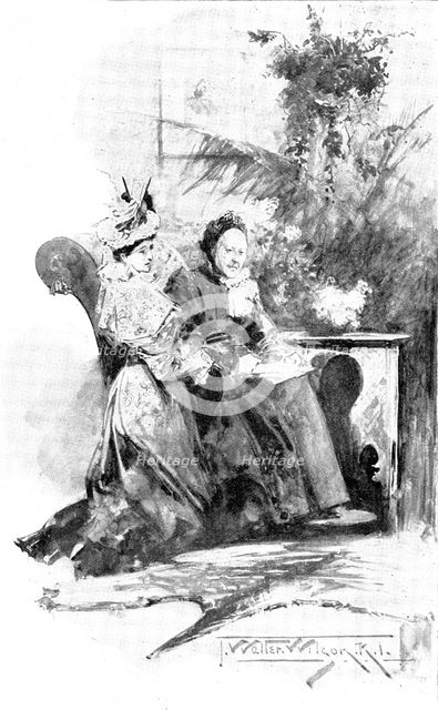 The Fur Cloak: "Godmother, you don't know what it is to me!", 1898. Creator: Unknown.