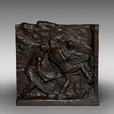 The Furnace, c. 1890 - 1900. Creator: Constantin Meunier (Belgian, 1831-1905)