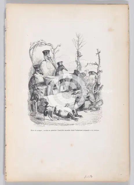 The further we go, the less we penetrate the horrible mystery of which the unfortun..., ca. 1837-47. Creator: Andrew Best Leloir.