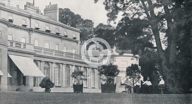 The future King Edward VII and Queen Alexandra in their marriage year, 1863 (1910). Creator: Vernon Heath.