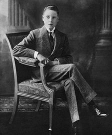 The future King Edward VIII at the age of sixteen, c1910