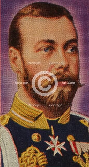 The future King George V at his wedding, 1893 (1935). Artist: Unknown.