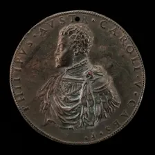 The Future Philip II of Spain as Prince of Austria [obverse], 1548/1549. Creator: Leone Leoni