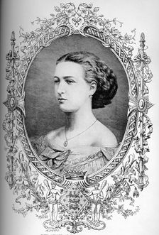 The future Queen Alexandra at the time of her marriage, c1863 (1910). Creator: Unknown