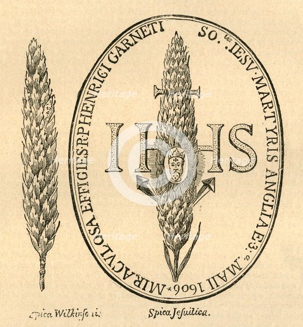 'The Face in the Straw. - From Abbot's Anthologia, 1613', (1897). Creator: Unknown.