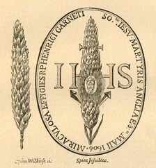 The Face in the Straw. - From Abbot's Anthologia, 1613 (1897). Creator: Unknown