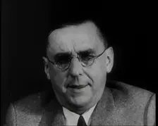 The Face of Anton Cermak, the Mayor of Chicago, Who Was Killed Instead of Franklin D Roose..., 1932. Creator: British Pathe Ltd