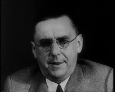 The Face of Anton Cermak, the Mayor of Chicago, Who Was Killed Instead of Franklin D Roose..., 1932. Creator: British Pathe Ltd