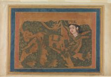 The Fabulous Creature Buraq, ca. 1660-80. Creator: Unknown