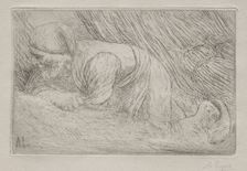 The Fagot Gatherers. Creator: Alphonse Legros (French, 1837-1911)