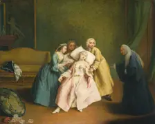 The Faint, c. 1744. Creator: Pietro Longhi