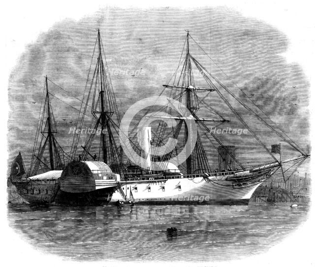 The Faid Gihaad, yacht of the Viceroy of Egypt, 1862. Creator: Unknown.