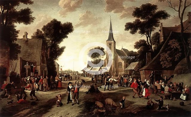 The Fair, 1661. Creator: Unknown.