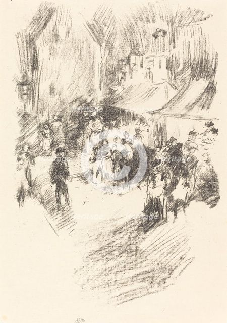 The Fair, 1895/1896. Creator: James Abbott McNeill Whistler.