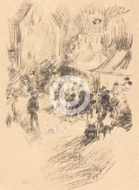 The Fair, 1895/1896. Creator: James Abbott McNeill Whistler.