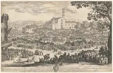 The Fair at Impruneta, 1620. Creator: Jacques Callot