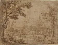 The Fair at Impruneta. Creator: Remigio Cantagallina