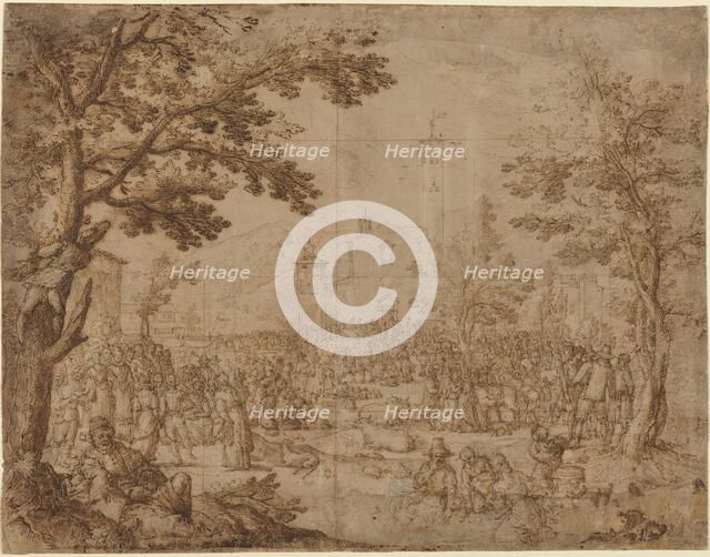 The Fair at Impruneta. Creator: Remigio Cantagallina.