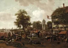 The Fair at Oegstgeest, c.between 1655 and 1660. Creator: Jan Steen