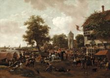 The Fair at Oegstgeest, c.between 1655 and 1660. Creator: Jan Steen