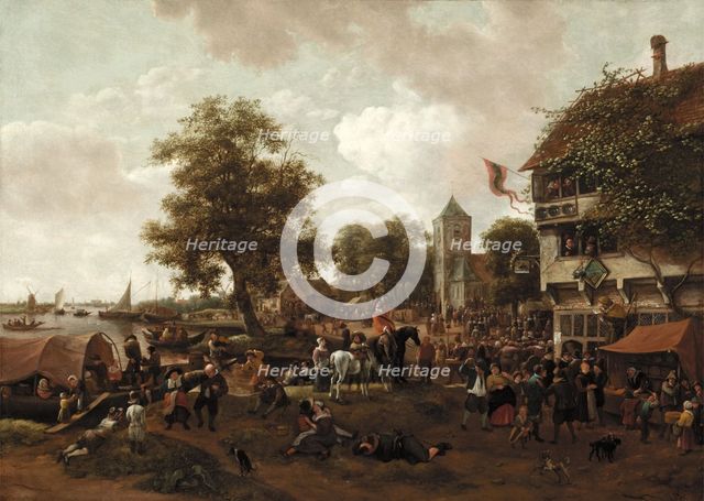 The Fair at Oegstgeest, c.between 1655 and 1660. Creator: Jan Steen.