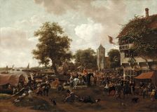 The Fair at Oegstgeest, c.between 1655 and 1660. Creator: Jan Steen