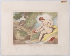 The Fair Bather, 1799., 1799. Creator: Thomas Rowlandson