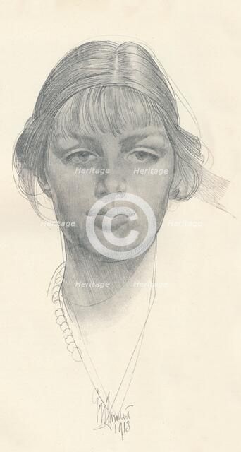 'The Fair Girl', c1914.  Artist: George Washington Lambert.