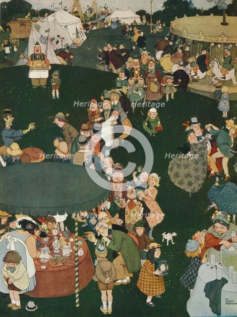 The Fair Day, c19th century, (1925). Artist: W Heath Robinson