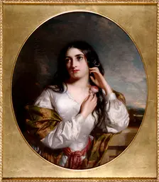 The Fair Friend c1840. Artist: Charles Baxter