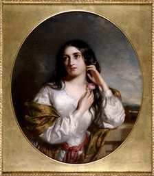 The Fair Friend c1840. Artist: Charles Baxter