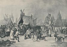 The Fair on the Frozen Thames, 1814 (1920). Artist: Luke Clennell