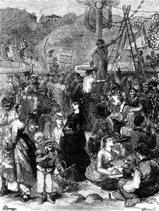 The Fair of St. Cloud, near Paris, 1871. Creator: William James Palmer