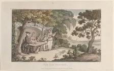 The Fair Penitent, from "The Vicar of Wakefield", May 1, 1817., May 1, 1817. Creator: Thomas Rowlandson